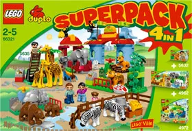 LEGO Zoo Super Pack 4 in 1 set box