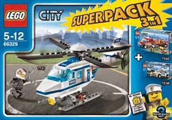 LEGO City Super Pack 3 in 1 set