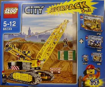 LEGO City Super Pack 5 in 1 set box