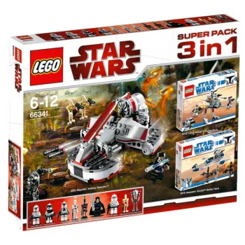 LEGO Star Wars Super Pack 3 in 1 (8014 8015 8091) set