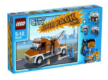 LEGO City Super Pack 4 in 1 (3177 7241 7634 7638) set box