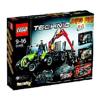 LEGO Technic Super Pack 4 in 1 (8049 8259 8260 8293) set