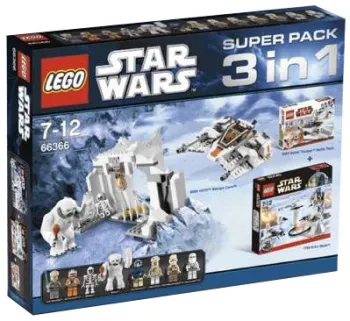 LEGO Star Wars Super Pack  3 in 1 (8089 8083 7749) set