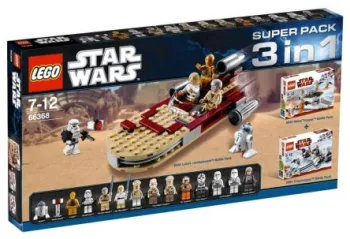 LEGO Star Wars Super Pack 3 in 1 (8083 8084 8092) set