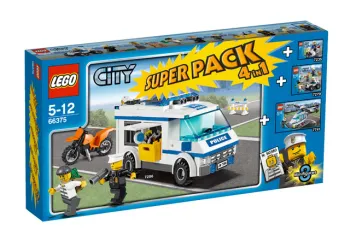 LEGO City Super Pack 4 in 1 set