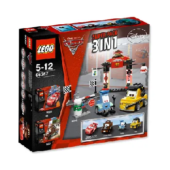 LEGO Cars 2 Super Pack 3 in 1 set