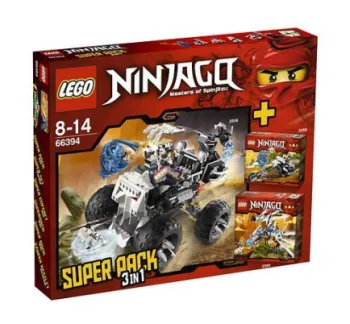 LEGO Ninjago Super Pack 3 in 1 set