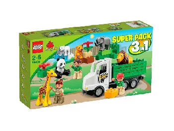 LEGO Zoo Super Pack 3 in 1 set box