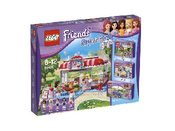 LEGO Friends Super Pack 4 in 1 (3061, 3183, 3934, 3936) set box