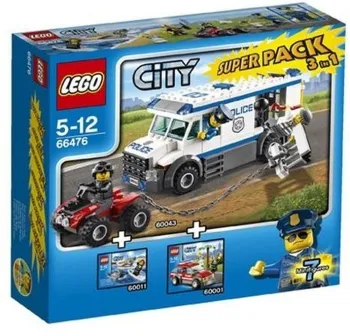 LEGO City Super Pack 3 in 1 set