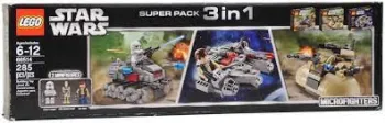 LEGO Star Wars Microfighters Super Pack 3 in 1 (75028, 75029, 75030) set