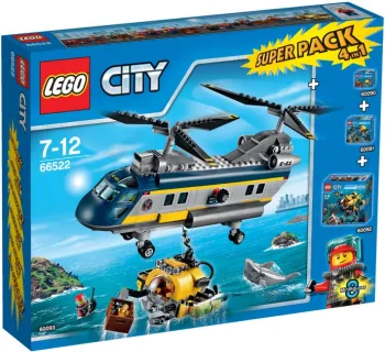 LEGO City Super Pack 4 in 1 set