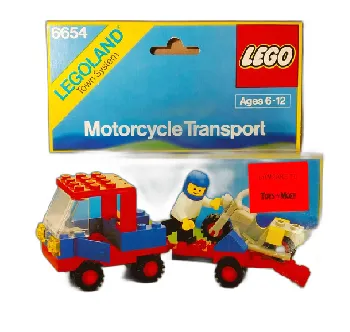 LEGO Motorcycle Transport set