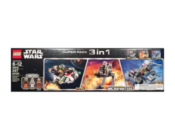 LEGO Star Wars Microfighters Super Pack 3 in 1 set