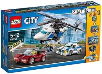 LEGO City Super Pack 3 in 1 set box