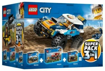 LEGO City Vehicles Super Pack 3-in-1 set box