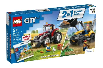 LEGO Big Wheel Gift Set - 2-in-1 Combo Pack set