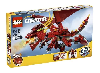 LEGO Fiery Legend set