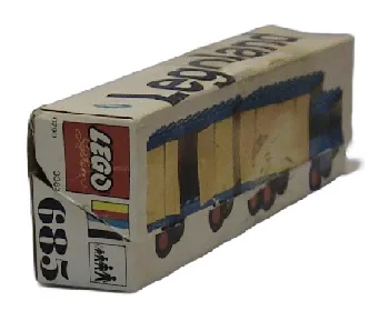 LEGO Truck with Trailer (without Stickers) set