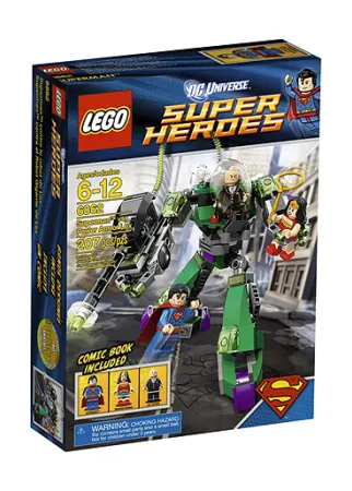 LEGO Superman vs Power Armour Lex set