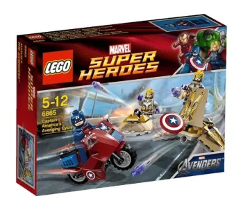LEGO Captain America's Avenging Cycle set