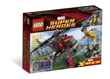 LEGO Wolverine's Chopper Showdown set