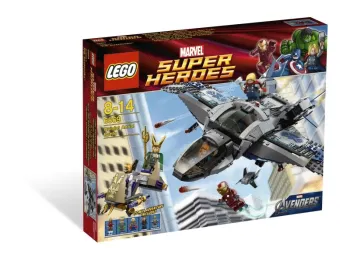 LEGO Quinjet Aerial Battle set