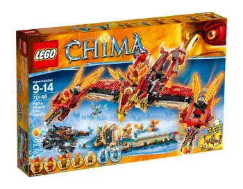 LEGO Flying Phoenix Fire Temple set