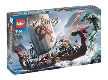LEGO Viking Ship challenges the Midgard Serpent set