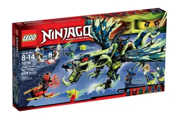 LEGO Attack of the Morro Dragon set