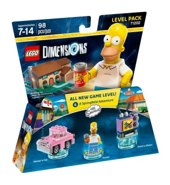 LEGO The Simpsons Level Pack set