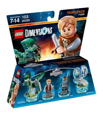 LEGO Jurassic World Team Pack set