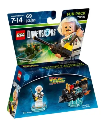 LEGO Doc Brown Fun Pack set