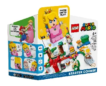 LEGO Adventures with Peach Starter Course set