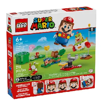 LEGO Adventures with Interactive LEGO Mario set box