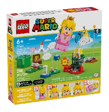 LEGO Adventures with Interactive LEGO Peach set box