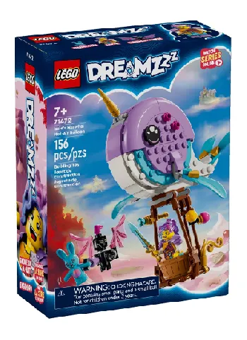 LEGO Izzie's Narwhal Hot-Air Balloon set