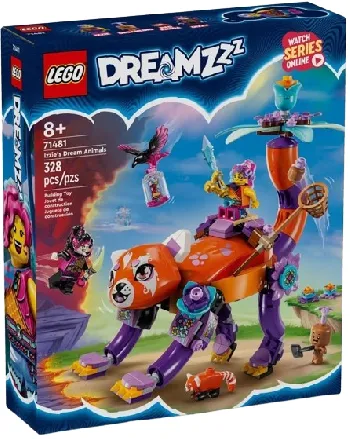 LEGO Izzie's Dream Animals set box