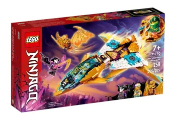 LEGO Zane's Gold Dragon Jet set