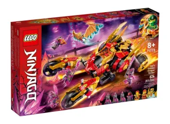 LEGO Kai's Golden Dragon Raider set