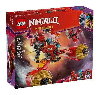 LEGO Kai's Mech Storm Rider set