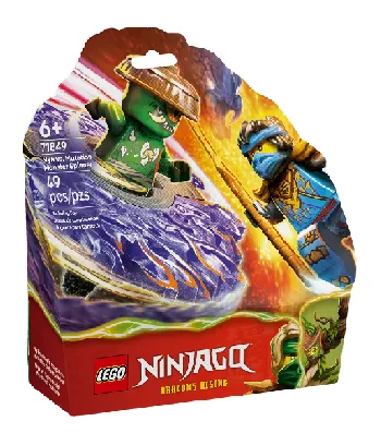 LEGO Nya vs. Mutation Monster Spinner set