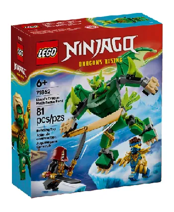 LEGO Lloyd's Dragon Mech Battle Pack set