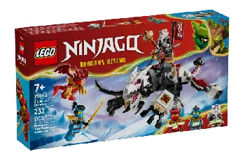 LEGO Zilvar and Grimtak the Dragon Beast set