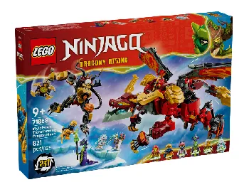 LEGO Wyldfyre's Transforming Dragon Mech set