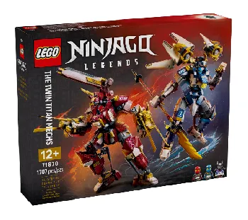 LEGO The Twin Titan Mechs set