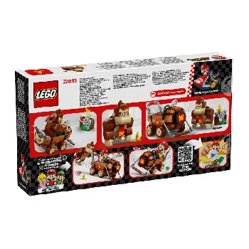 Back of LEGO Donkey Kong & DK Jumbo set box