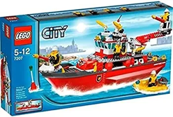 LEGO Fire Boat set