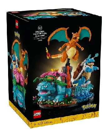 LEGO Venusaur, Charizard and Blastoise set