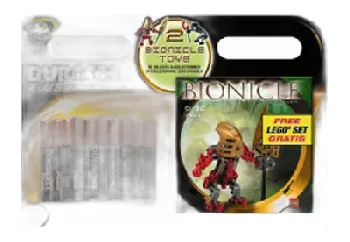 LEGO Gold Good Guy - looking Left (Duracell 12 pack AA) {Turaga Lhikan} set